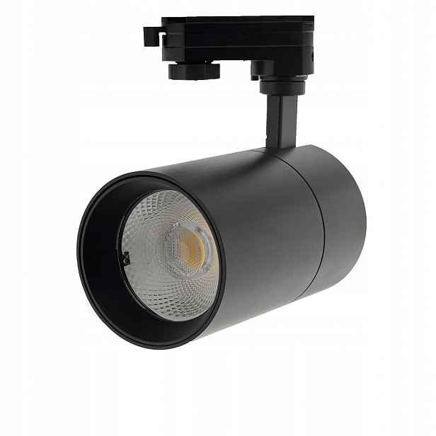 3-fázový kolejnicový reflektor 30W Led 3000K CRI90 36°