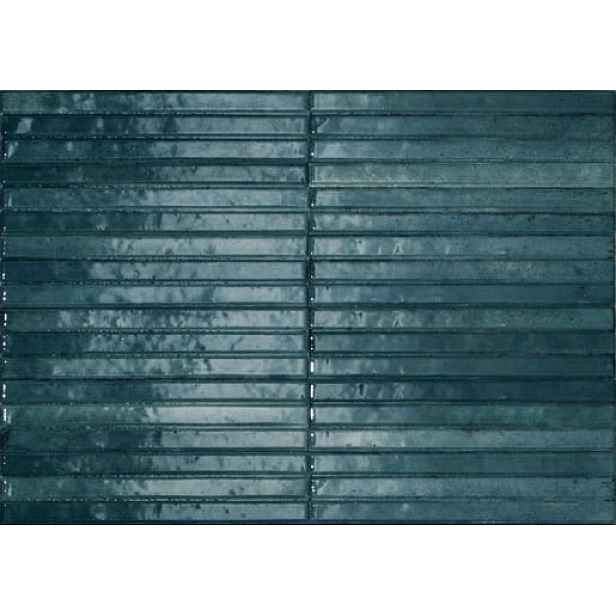 Obklad Ragno Look Blu Struttura 3D Yubi 6x24 cm lesk RCUA (bal.0,720 m2)