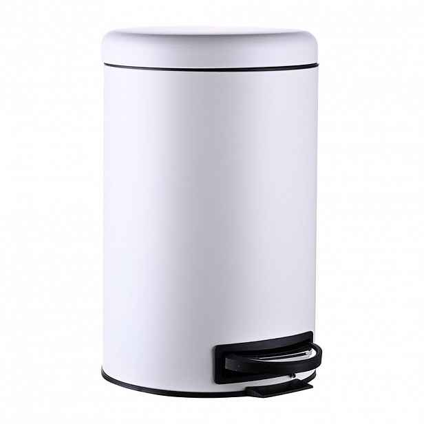 Relaxdays KOŠ Bílý Soft-Close 12 l