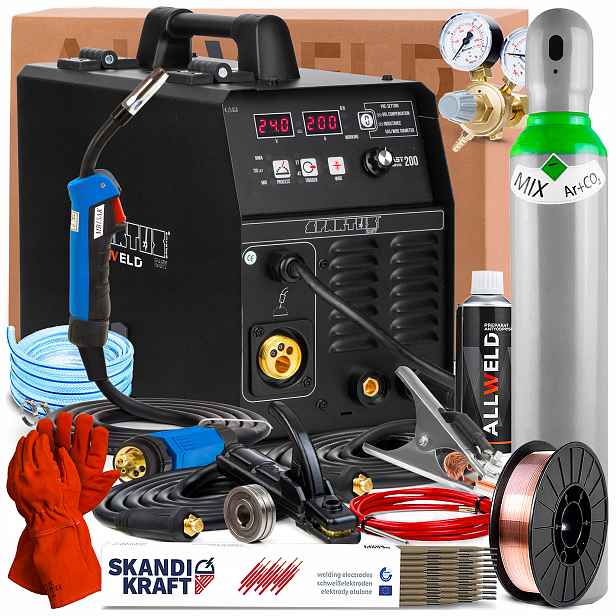 Spartus Easymig 200 230V 200A Tig Lift Synergie Lutosvařování Mma