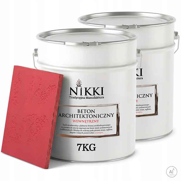 Dekorativní omítka se strukturou Betonu Vnitřní 2 x 7 kg Růžová H3631 Výkonná
