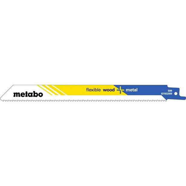 Metabo - Sada pilových plátků 8-10 TPI, délka 200 mm, 5 ks 631932000