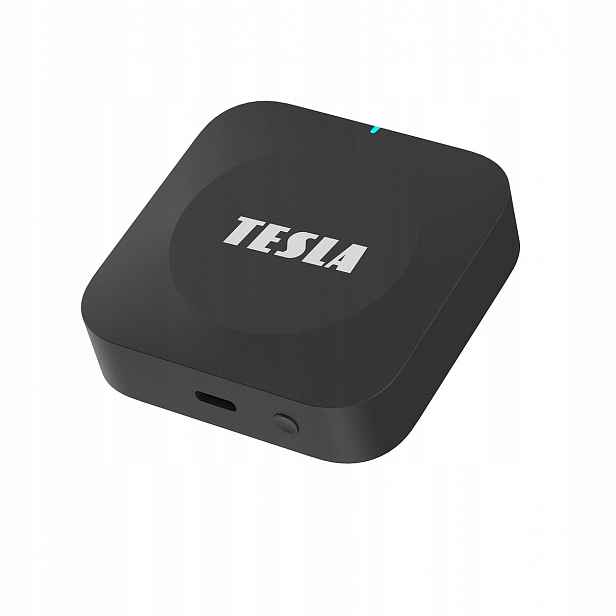Tesla Zigbee ZH44 Wi-Fi a Ble brána pro systémy chytré domácnosti, černá