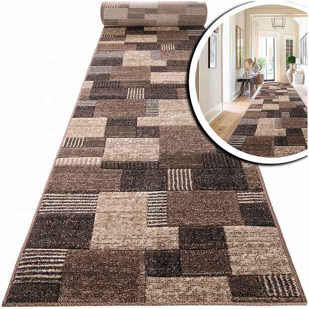 Běhoun na míru do předsíně Chodníky Na Metry 70 cm Obšitý Romantic