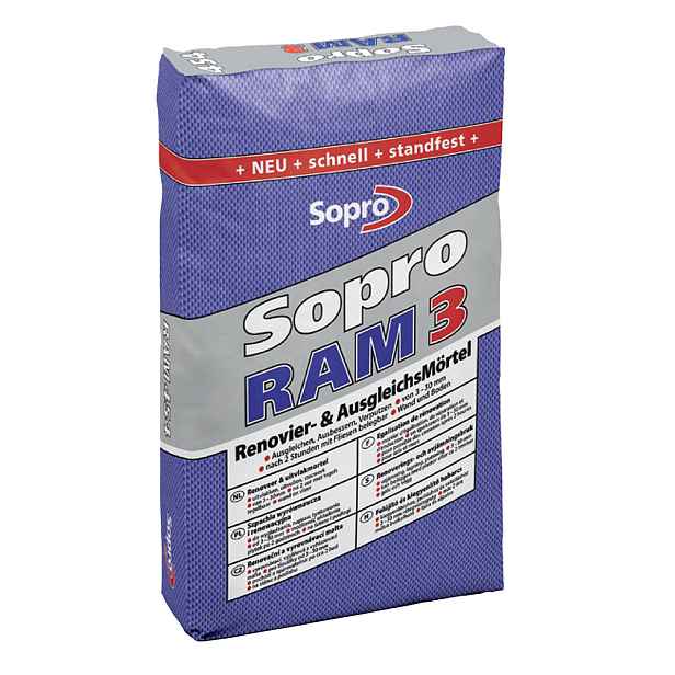 Hmota stěrková Sopro RAM 3 25 kg