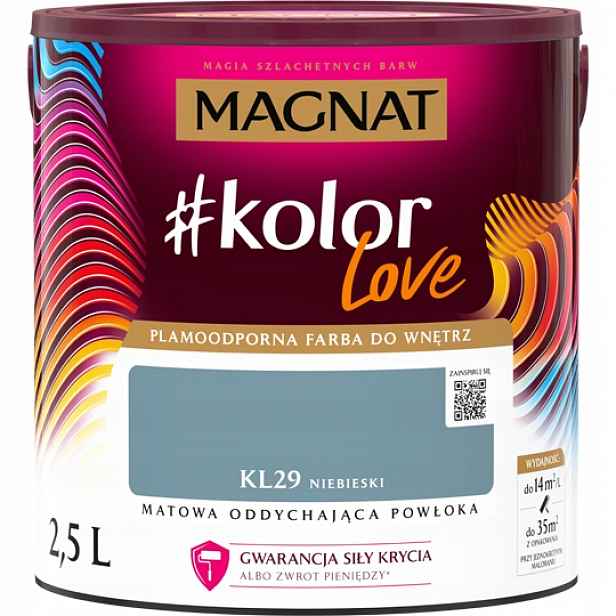 Magnat Barva Love KL29 modrá 2,5L
