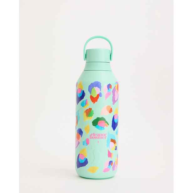 Termoláhev Chilly's Bottles Multi Leopard, edice Eleanor Bowmer - Series 3, 500ml