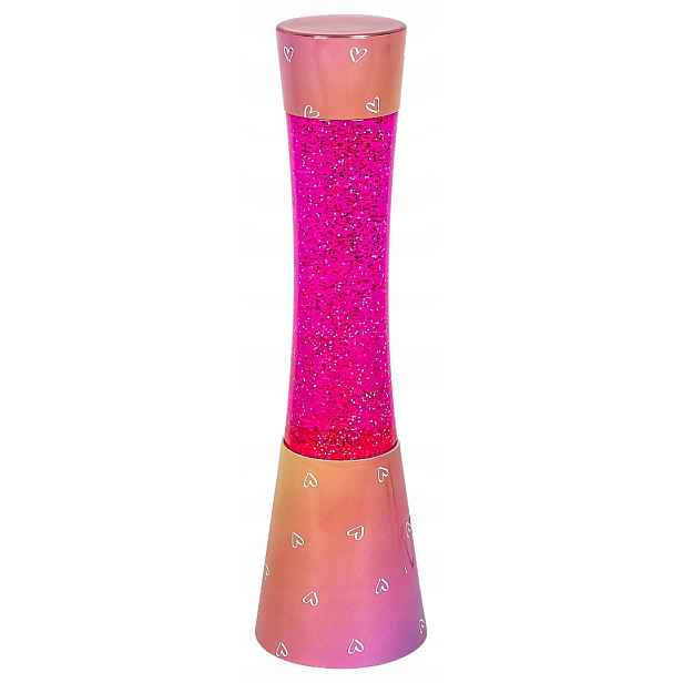 Dekorativní lampa láva růžová GY6.35 Minka 7027 Rabalux