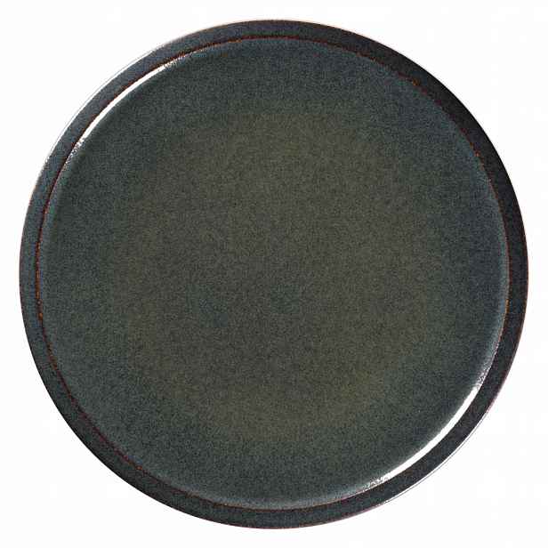 Ease Rakstone Plochý talíř 32 cm sopečný Rak Porcelain