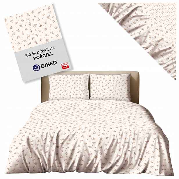 Sada Povlečení z bavlny 140x200 na zip Vysoce kvalitní