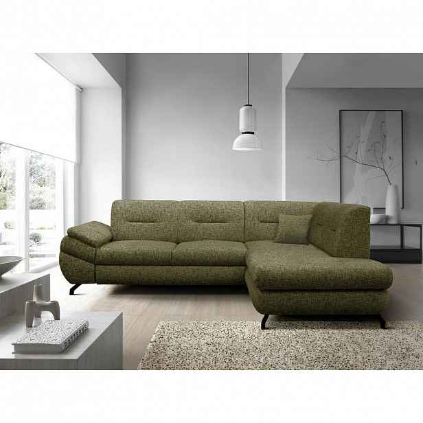 MID.YOU ROHOVÁ SEDAČKA, textil, zelená