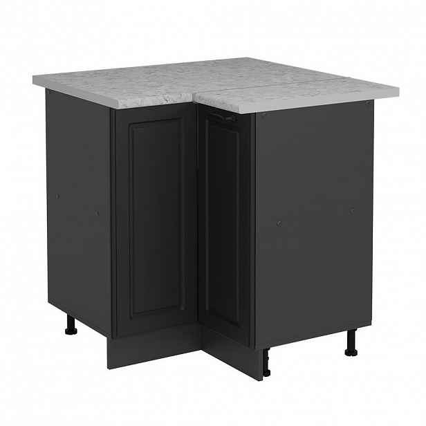 Vicco ROHOVÁ SKŘÍŇKA R-Line Antracitový venkovský dům 75.6 cm PD Mramor