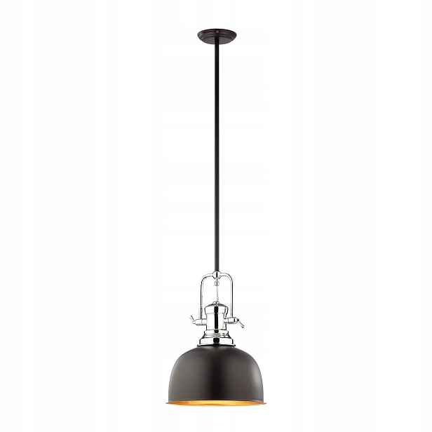 Závěsná lampa Italux Laredo industriální černá
