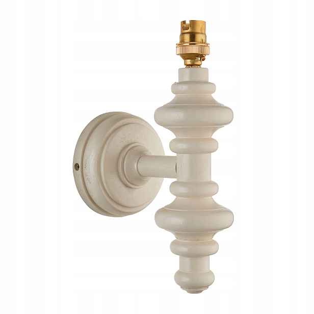 Dřevěná nástěnná lampa Endon Carnaby B22 7W