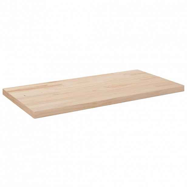 vidaXL Stolní deska 80 x 40 x 2,5 cm masivní borové dřevo obdélníková