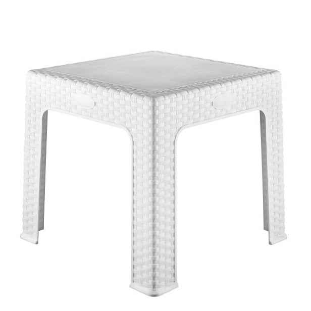 PROHOME - Stůl dětský Rattan bílý