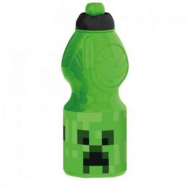 Stor Láhev plastová Minecraft, 400 ml