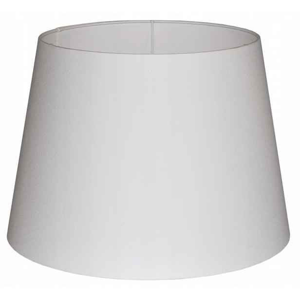 Útulný Abažur Zavinovací Okraje Kužel 30/40 cm E27 Bílý Teplý Mirano
