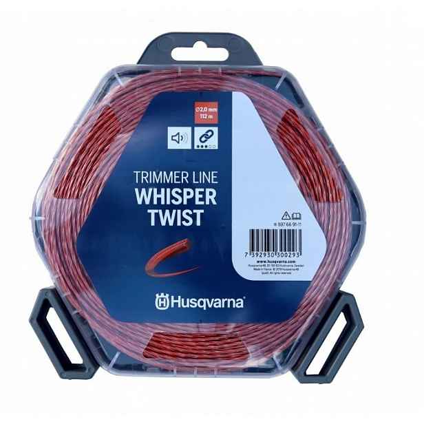 Struna pro křovinořezy a vyžínače Husqvarna Whisper Twist 2,0 x 112 m