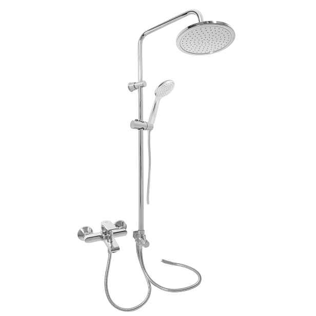 RAV Slezák COLORADO - Vanový systém s baterií, Chrom CO154.5/7-43, RAV Slezák, série Colorado, var. 7, připojení 1/2"
