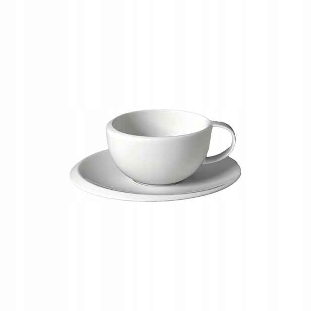 Šálek na kávu s podšálkem Villeroy & Boch NewMoon, 180 ml