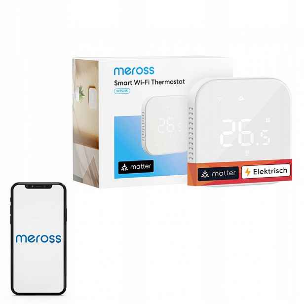 Inteligentní WiFi termostat Meross MTS215MA(EU) (Matter)