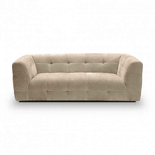 MID.YOU TŘÍMÍSTNÁ POHOVKA, textil, béžová