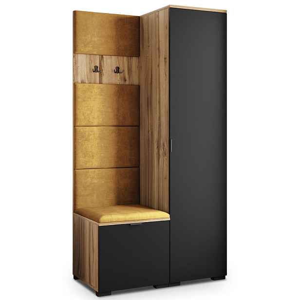 MASSENO MODERNÍ PŘEDSÍŇOVÁ SESTAVA LORI, 95/181/51 cm, dub Wotan