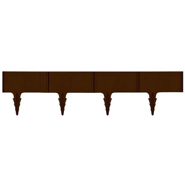 ARTPLAST BR01MA Umělý obrubník - plůtek BORDURE 795x185mm - hnědá