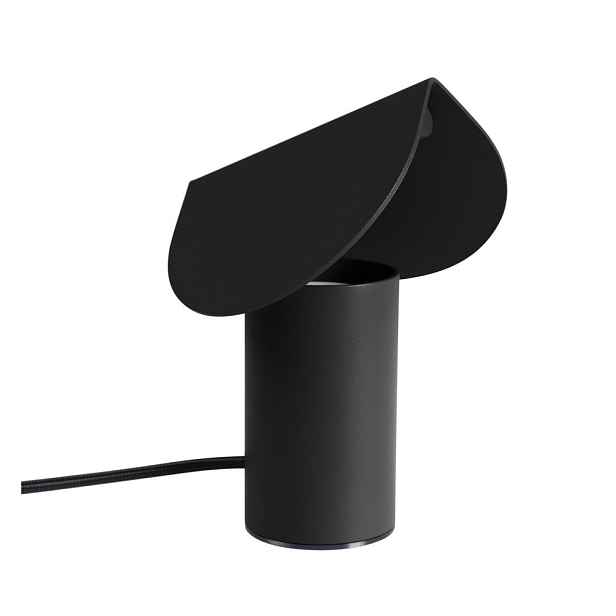 Černá hliníková LED stolní lampa (výška 15 cm) BISCUIT – Thoro