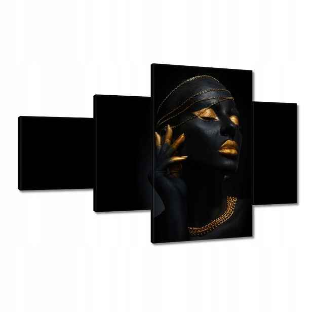 Obrazy 130x80 Zlatá aparace