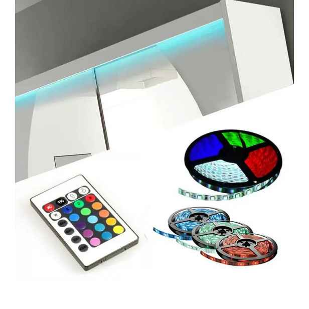 RGB LED pásek FALTIS - 180 cm