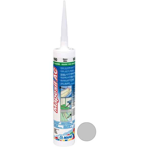 Tmel silikonový Mapei Mapesil AC 110 manhattan 2000 310 ml