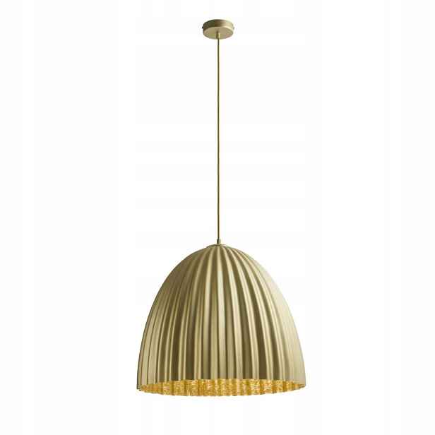 Závěsná lampa Lustr Telma Zlatá Moderní 1xE27 Kompozit Sigma Lighting