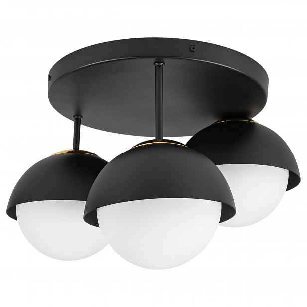 Závěsné Stropní Svítidlo Led Stropní Svítidlo Lustr Černá Zlatá Premium Bílé Koule