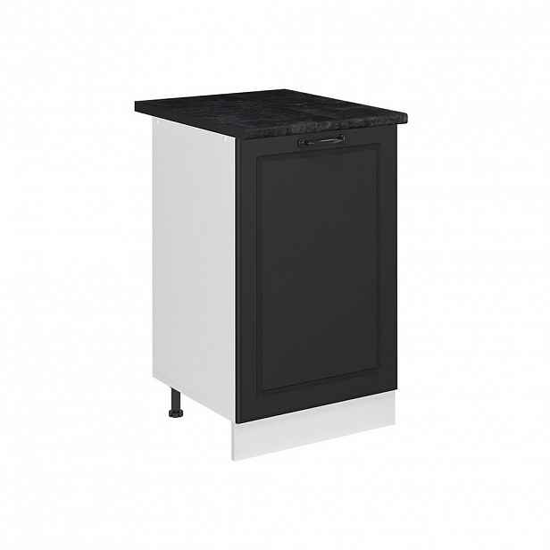 Vicco SPODNÍ SKŘÍŇKA KUCHYŇSKÉ LINKY R-Line, Antracitový venkovský dům/Bílá, 50 cm pracovná doska antracitová