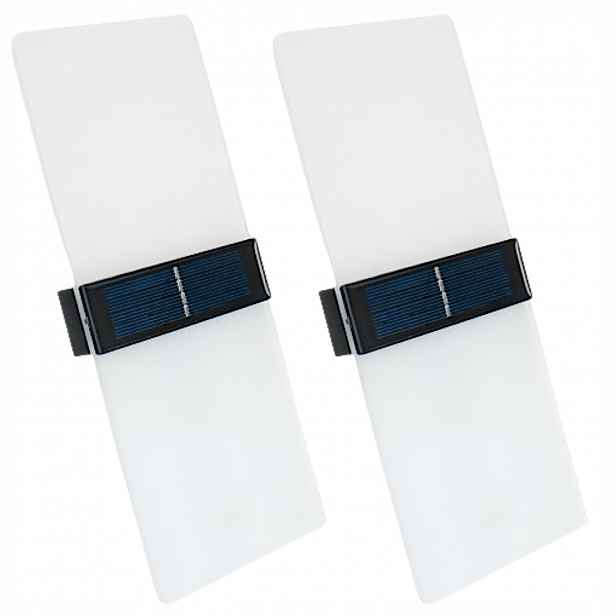 2x Solární lampa Dekorativní Led osvětlení domečku Altánky Terasa