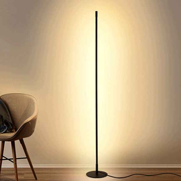 Stojací Led podlahová lampa Edishine černá 147 cm 3000K 1100LM