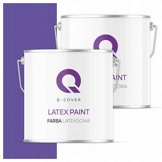 Barva vnitřní stropní barva 5L Hluboká matná barva Purpurová H2711