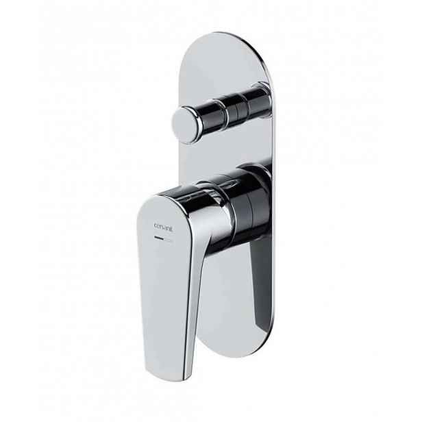 Cersanit Moduo - Baterie pod omítku, pro 2 spotřebiče, s tělesem, chrom S951-338