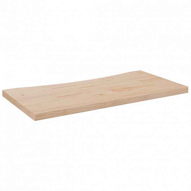 vidaXL Deska psacího stolu 80 x 40 x 2,5 cm masivní borové dřevo