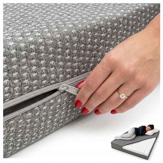 Matrace 90x200 Basic Cube teen pěnová H3 oboustranná antialergická 14 cm