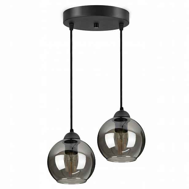 Skleněná závěsná stropní lampa Led koule
