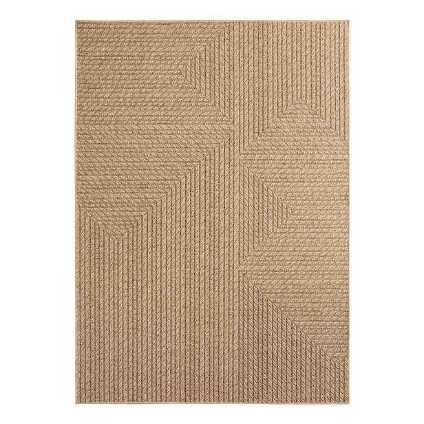 Hnědý vnitřní a venkovní koberec 80x150 cm Timber 1404 – Ayyildiz Carpets