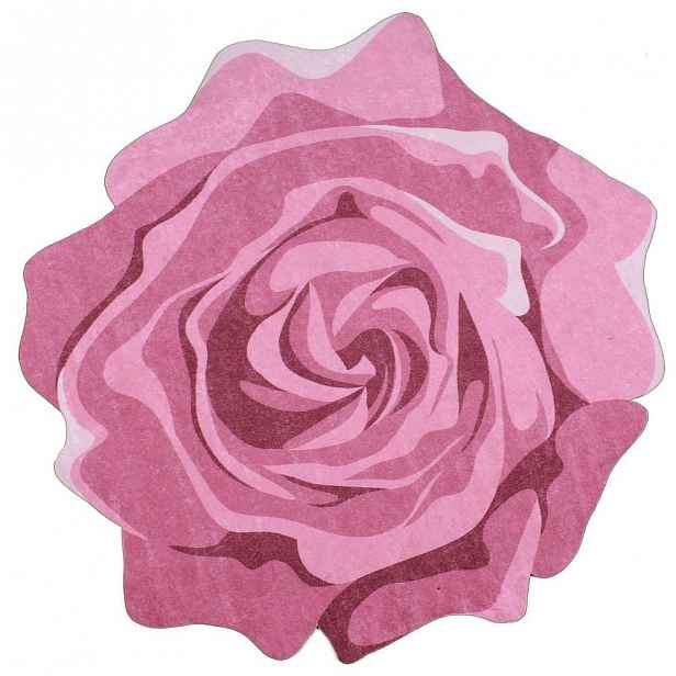 Koberec Vitaus Rose Duro, ⌀ 80 cm