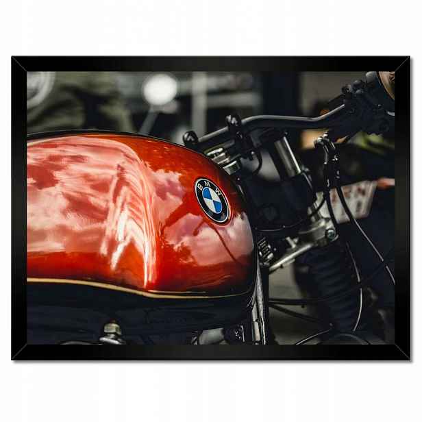 Plakáty v rámu 40x30 Motocykl Bmw Auto Klasika