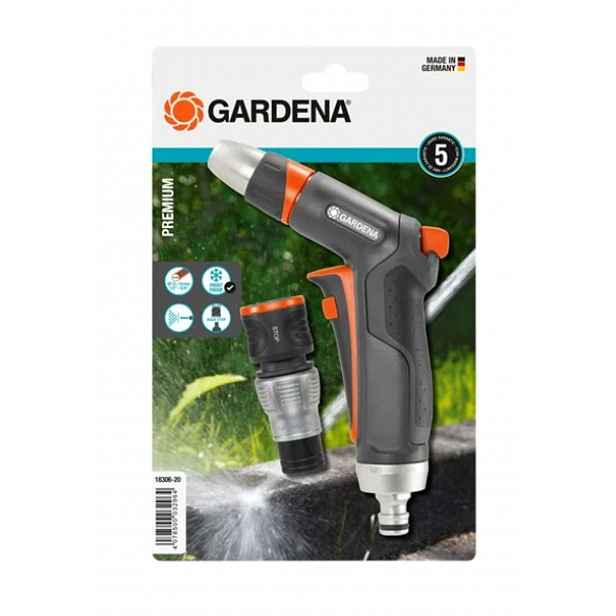 Gardena - Zavlažovací pistole Premium, 2 proudy, s připojovací sadou 18306-20
