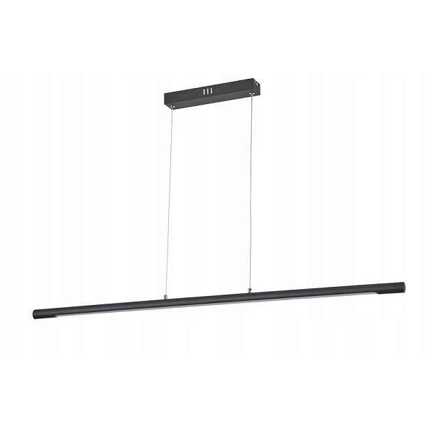 Závěsná lampa Branson Led 18W černá Lišta 100 cm Reality
