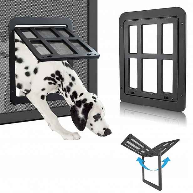 Dvířka Do Moskytiéry Pes Kočka 34x44 dveře pro psy s magnety