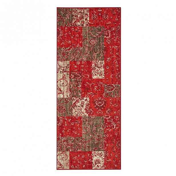 Červený běhoun Hanse Home Celebration Murro, 80 x 250 cm